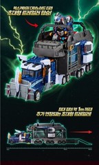 SAMG Miniforce Dino COMMANDER 4 in 1 Transforming Robot Dinosaur Action Figure