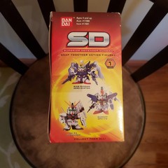 NEW Bandai Superior Defender SD Burning Gundam & Master Gundam Figures