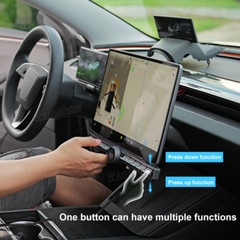 Tesla Model 3, Y Center Console Physical Control Button Multiple Functions, 2020