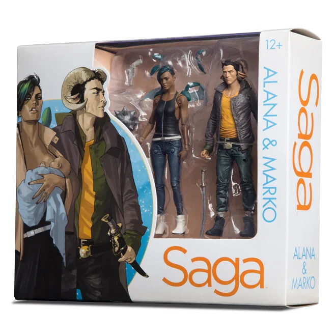 Saga Alana & Marko Action Figures 2-Pack San Diego Comic-Con 2016 Exclusive SDCC