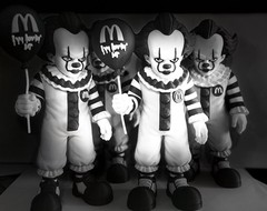 3D Maccas Pennywise Clown Collectable Size 25cms Tall