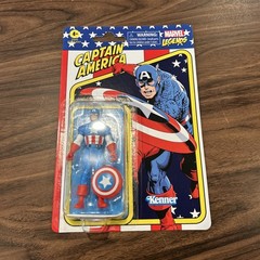 Marvel Legends Retro 3.75” Lot Of 4 Hulk Carol Danvers Vision Captain America
