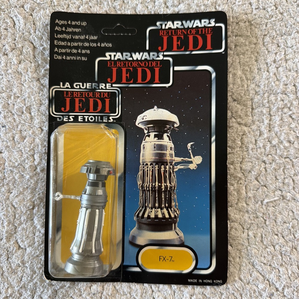 Vintage 1980 Star Wars FX-7 Medical Droid – Kenner – 31A Back MOC Unpuched
