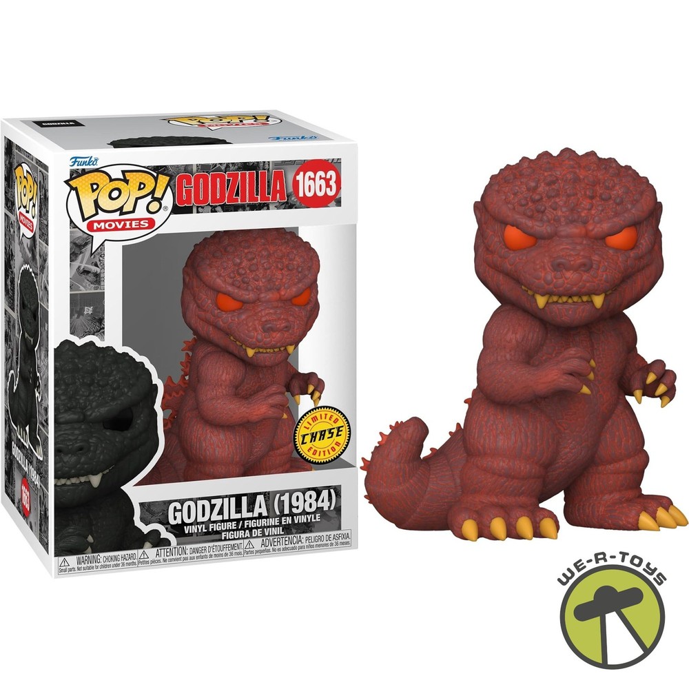 Funko Pop Movies 1663 Godzilla 1984 Limited Edition Chase Vinyl Figure