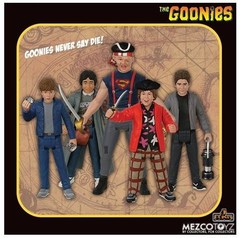 The Goonies Set of 5 1:18 Scale 3.75″ 5 Points Retro Action Figure