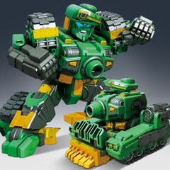 Tobot V GD Jackhammer Tank Transforming Robot Vehicle Action Figure Toy 5.5″