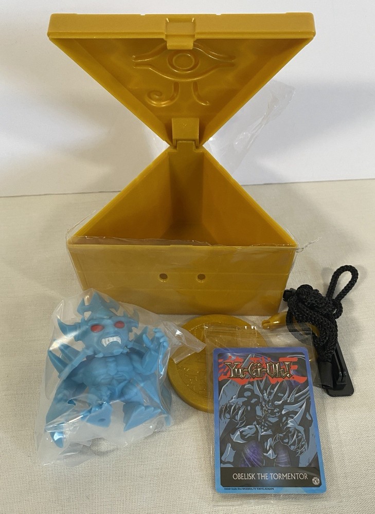 Yu-Gi-Oh! Obelisk The Tormentor Millennium Puzzle Pyramid Mystery Pack figure