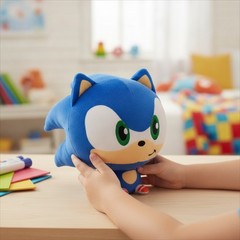 Cute 5″ Sonic Hedgehog Reversible Plushie – Cuddle & Express Emotions
