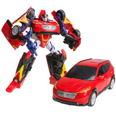 Hello Carbot The Braves Ace Refine Transformer Robot Car Cube Figure Toy