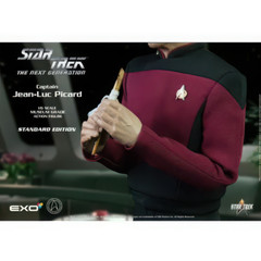 Star Trek TNG Jean Luc Picard Standard 1:6 One Action Figure Exo-6
