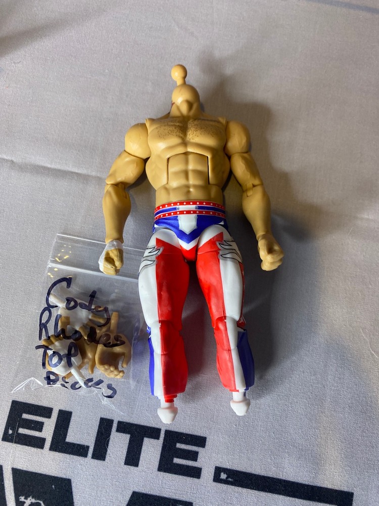 Cody Rhodes Body WWE Elite w/ Extra Hands No Boots No Head 2025