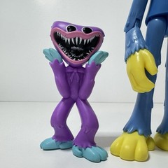 Poppy Playtime Scary Huggy Wuggy 5″ Blue And 2.5”Purple Set Action Figure