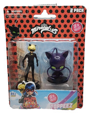Toppeez Miraculous Figures Tales of Ladybug 3 inch Plagg Kwami & Cat Noir New
