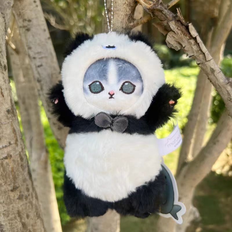 Mofusand Animal Series Plush Pendant Doll Panda Rabbit Cat Art Toy Hot Gift 17cm