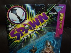 MCFARLANE TIFFANY THE AMAZON RED AND GOLD SPAWN SERIES 6 SPAWN ACTION FIGURE