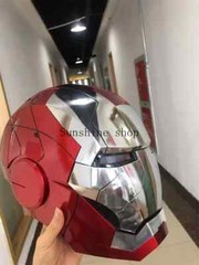 Autoking Iron Man Helmet MK5 1/1 Voice-controlled Mask Transform Cosplay Prop US