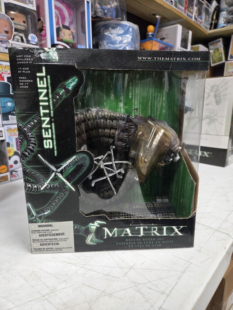 The Matrix Sentinel Figure McFarlane Toys Deluxe Box Set