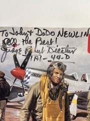 GI JOE TUSKEGEE FIGHTER PILOT Classic Collection Autographed Signed Captain