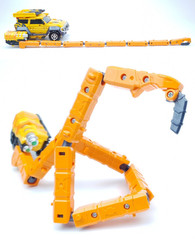 [Glober] Metal Cardbot S Gold SUV Transformer Robot Toy 2025 Korean Animation
