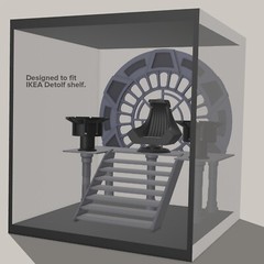 Star Wars Black Series Emperor Throne Room 3D Print
