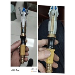 11th Doctor Who Metal Sonic Screwdriver Replica Made Fully Metal Parts Xmas Gift