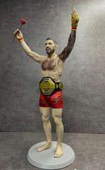Custom 1/6 Ilia Topuria UFC Champion Figure Statue Handmade Resin Model