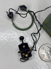 1960s HASBRO GI Joe MORSE CODE RADIO Made in Japan Vintage