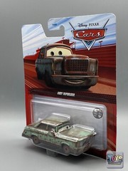 Disney Pixar Cars ANDY VAPORLOCK Metal Series Red Card 2022