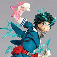 Revoltech Amazing Yamaguchi Izuku Midoriya Deku Action Figure PVC ABS POM 150mm