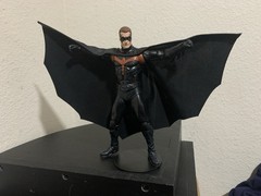 custom batman robin movie wired leather cape mcfarlane dc multiverse NOT figure