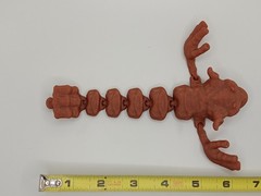 retro pukamarin space creature figure from flight of the navigator 1986 movie