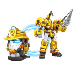 MINIFORCE Super Cops Power Police Ranger TRANS HEAD Transformer Robot Figure Toy