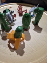 Lot of 8 Italian Brainrot Toys, Brain Rot Action Figure 1.8″ PVC Capsule Toys AI