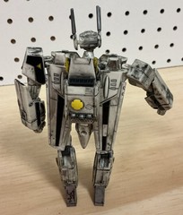 Roy Fokker & VF-1S Veritech Fighter ROBOTECH 1/100 Scale Toynami Loose As Shown