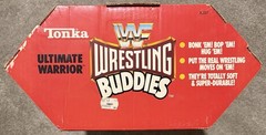 Tonka WWF Wrestling Buddies Ultimate Warrior Plush Toy 1990s Vintage New In Box