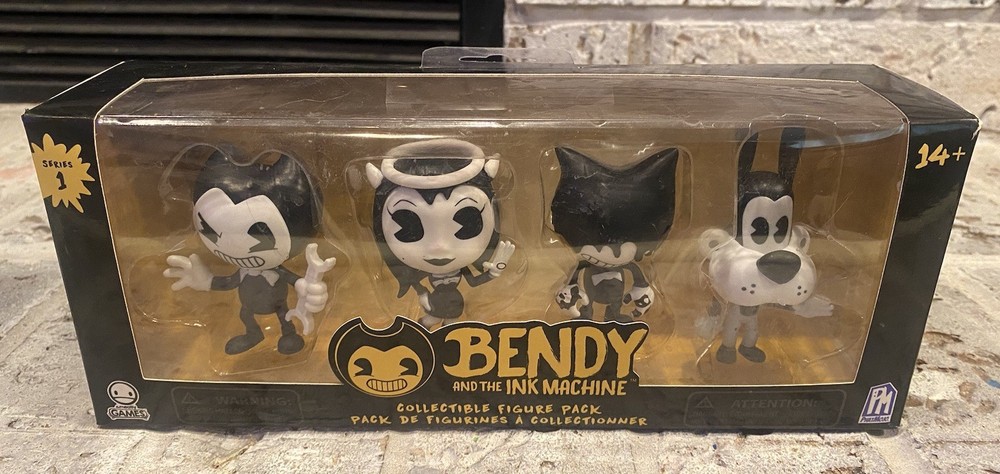 2017 Bendy and the Ink Machine Series 1 Collectible Vinyl Figure 4-Pack