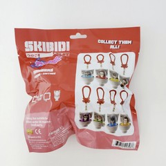 Skibidi Toilet Tsunameez Keychain Hangers – Lot of 75 Sealed Blind Bags
