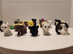 Puppy in My Pocket Mixed Lot of 21 Fuzzy Figurines