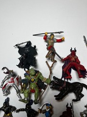 Mixed Lot 11 Papo Knights Pirates Fantasy Orc Dog Medieval Figures, Weapons
