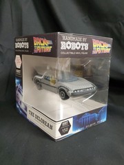 Handmade by Robots The Delorean Full Size Vinyl Figure Back To The Future NEW