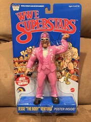 Mattel LJN WWE Superstars JESSE THE BODY VENTURA Wrestling Action Figure RETRO