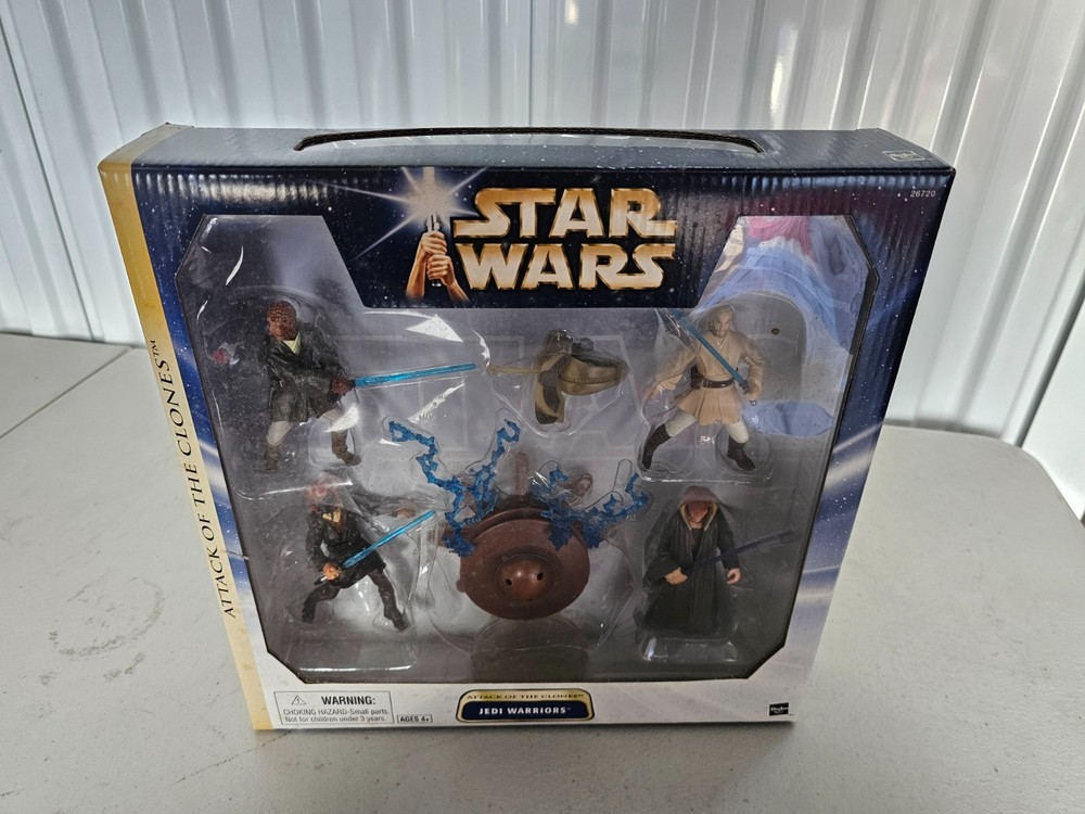 Jedi Warriors 4 Pack 2003 STAR WARS Saga Collection MIB NEW
