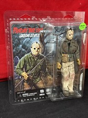 NECA Friday the 13th Part 6 VI Jason Voorhees 8″ Retro Clothed Figure NEW 2015