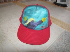 VINTAGE Marvel Legends Custom The Maxx mash cap Painted ONE SIZE