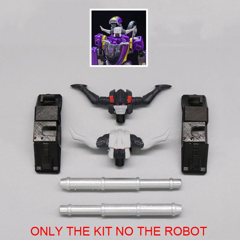 3D Printed Replacement Head Weapon Upgrade Kit For AGE OF THE PRIMES SIDEWAYS