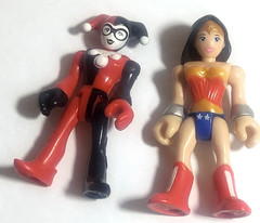 Lot of 6 DC Comics Super Friends Action Figures Wonder Woman and More