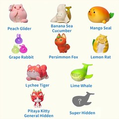 Fruit Fairy Series 8 Figurines Random Hidden Editions 2.8-3.9in