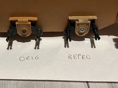 GI Joe Mauler Tank Bogie Wheel Assembly Complete 3D Printed Custom
