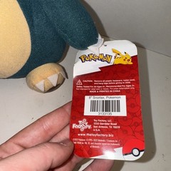 New Pokemon Snorlax Plush Doll Stuffed Toy Kids Official Licensed Authentic