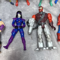 Vintage 1990’s X-Men Marvel Figure Lot Toy Biz 1993-1997 Lot Of 13 Onslaught